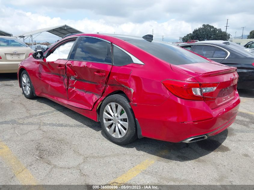 2018 HONDA ACCORD SEDAN SPORT 1.5T - 1HGCV1F30JA190272