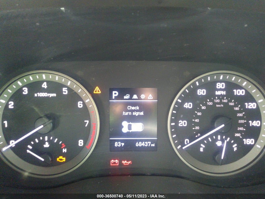 VIN KM8J2CA44LU122404 2020 HYUNDAI TUCSON SE