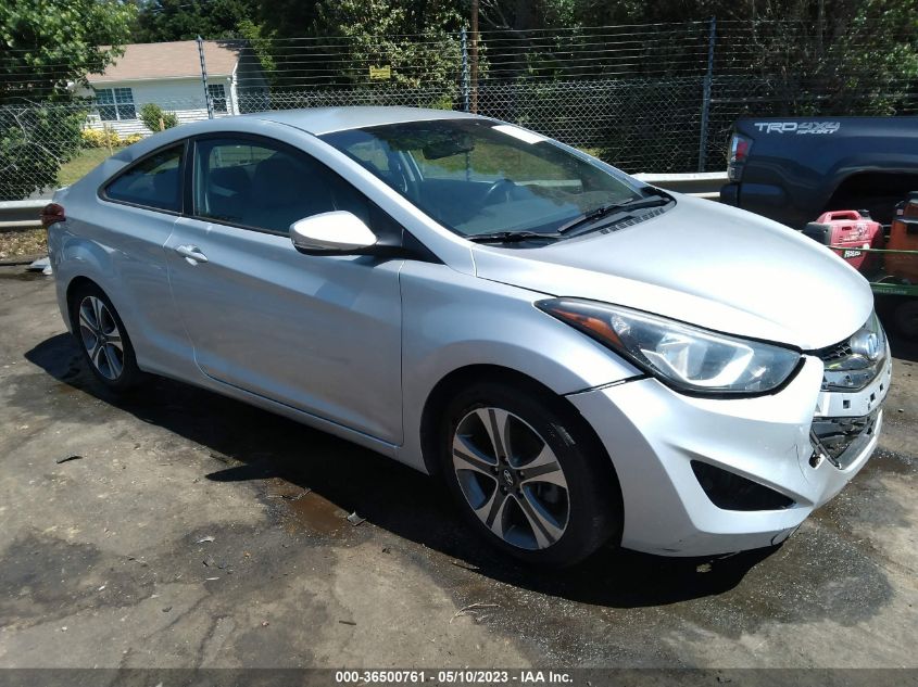 2014 HYUNDAI ELANTRA COUPE - KMHDH6AHXEU027980