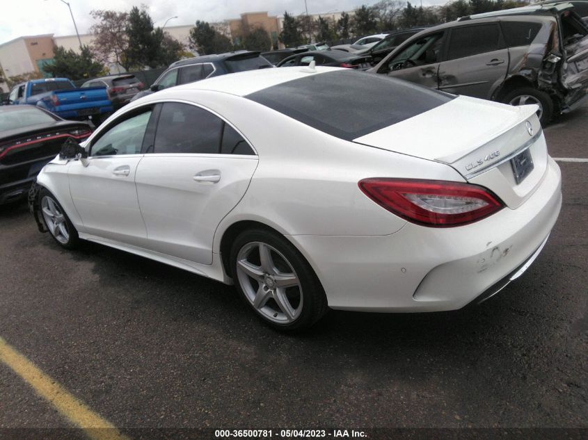 2015 MERCEDES-BENZ CLS-CLASS CLS 400 WDDLJ6FB9FA136190