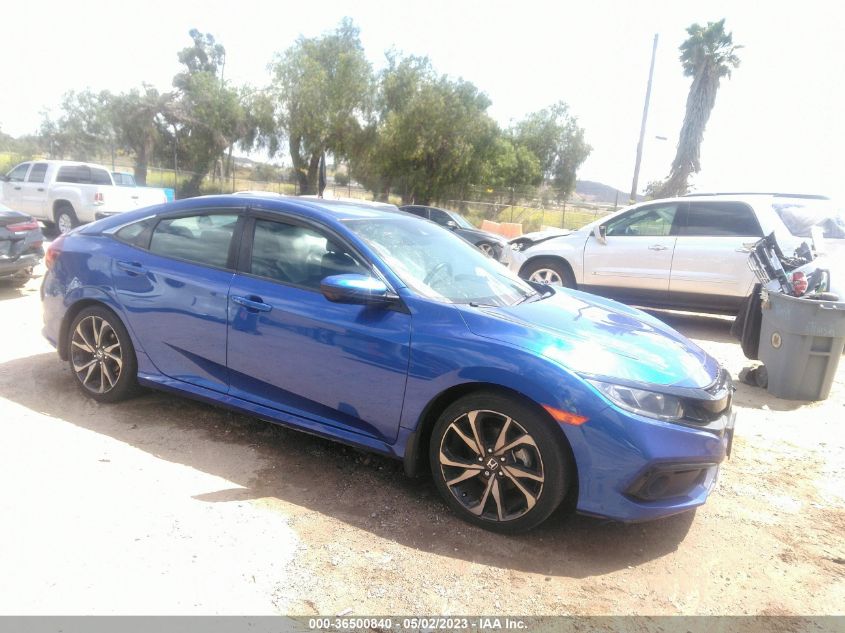 2020 HONDA CIVIC SEDAN SPORT - 2HGFC2F81LH545961
