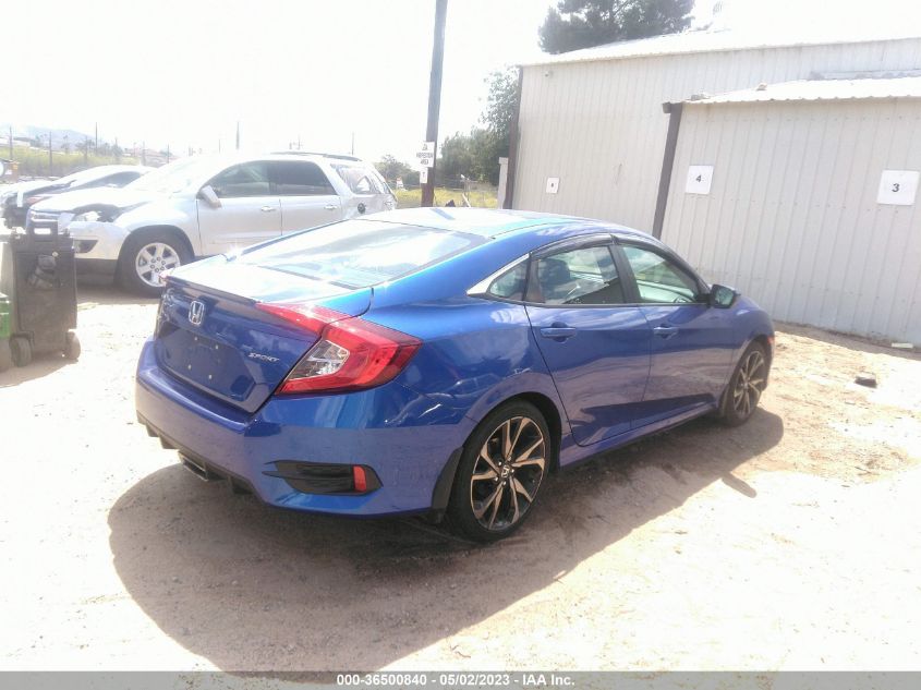 2020 HONDA CIVIC SEDAN SPORT - 2HGFC2F81LH545961