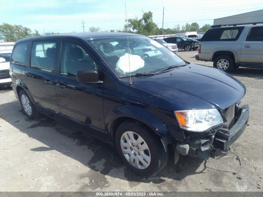 2015 DODGE GRAND CARAVAN AMERICAN VALUE PKG - 2C4RDGBG1FR689950