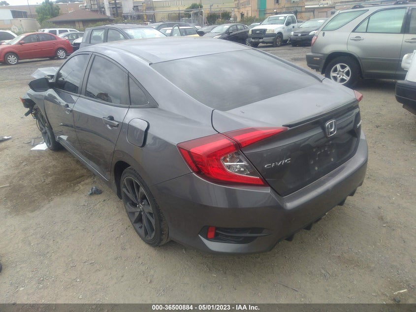 VIN 19XFC2F8XLE208828 2020 HONDA CIVIC SEDAN SPORT