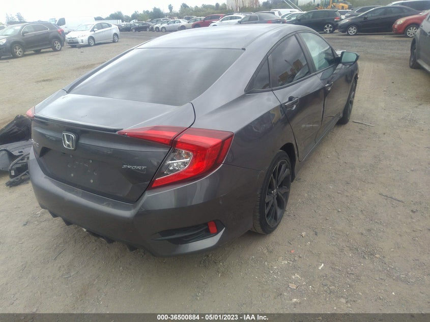 VIN 19XFC2F8XLE208828 2020 HONDA CIVIC SEDAN SPORT