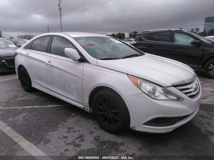 2014 HYUNDAI SONATA GLS - 5NPEB4AC4EH827137