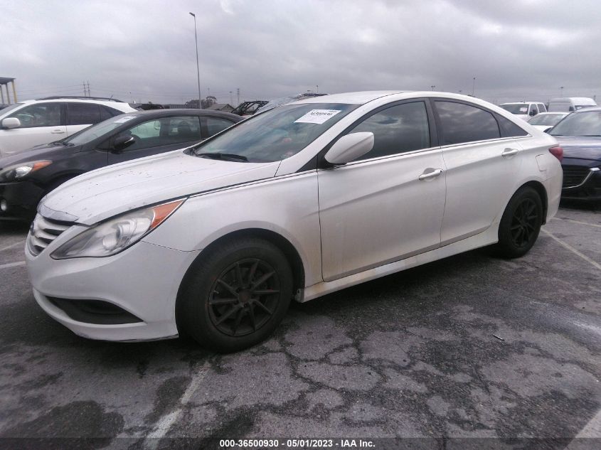 2014 HYUNDAI SONATA GLS - 5NPEB4AC4EH827137