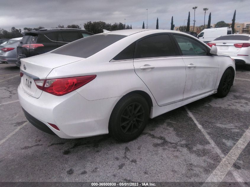 2014 HYUNDAI SONATA GLS - 5NPEB4AC4EH827137