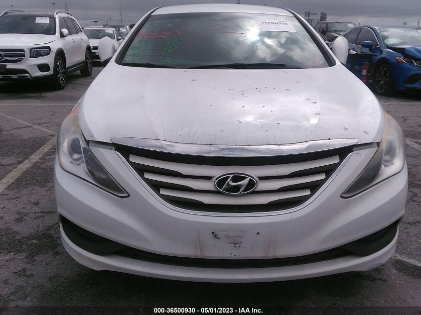 2014 HYUNDAI SONATA GLS - 5NPEB4AC4EH827137