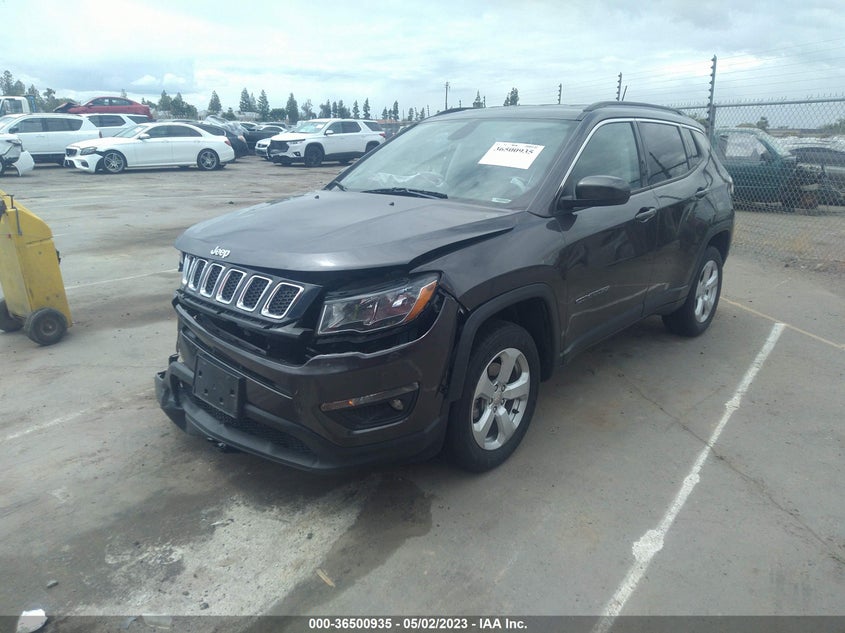 VIN 3C4NJDBB4LT197108 2020 JEEP COMPASS LATITUDE
