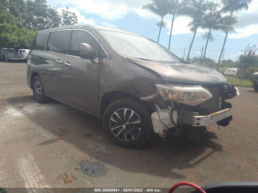 2014 NISSAN QUEST S - JN8AE2KP3E9100175