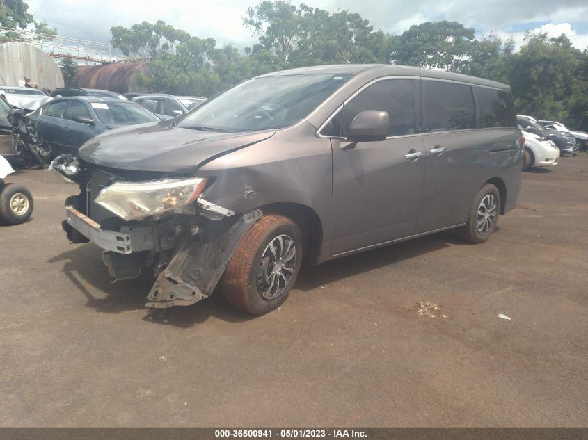2014 NISSAN QUEST S - JN8AE2KP3E9100175