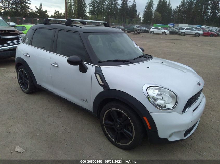 2014 MINI COOPER COUNTRYMAN S - WMWZC5C58EWP35782