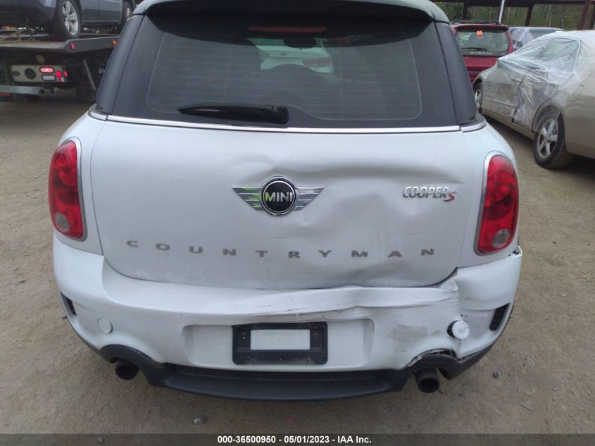 2014 MINI COOPER COUNTRYMAN S - WMWZC5C58EWP35782