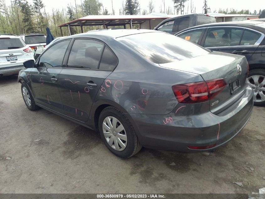 2016 VOLKSWAGEN JETTA SEDAN 1.4T S - 3VW267AJ1GM317457