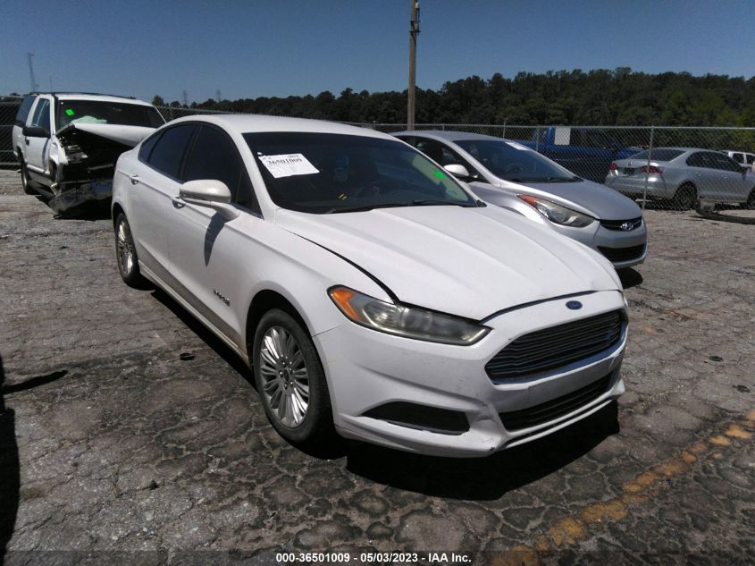 2014 FORD FUSION SE HYBRID - 3FA6P0LU3ER260605