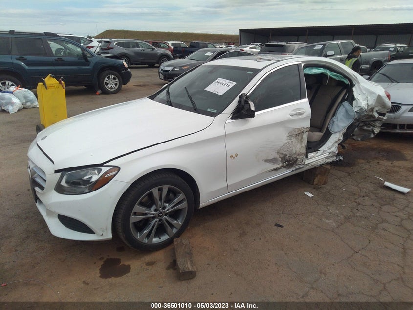 VIN 55SWF4JBXJU254932 2018 MERCEDES-BENZ C-CLASS C 300