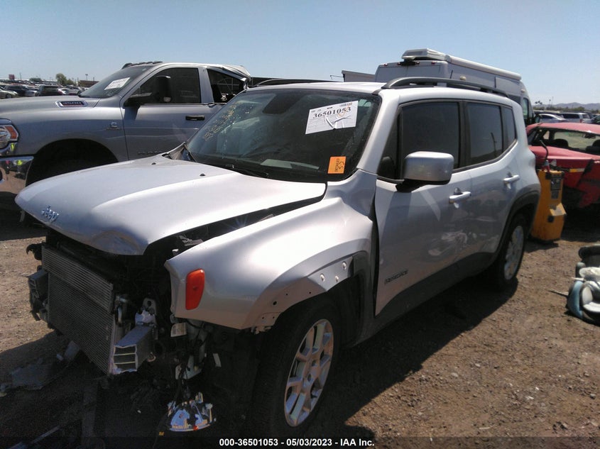 VIN ZACNJABB2LPL10833 2020 JEEP RENEGADE LATITUDE