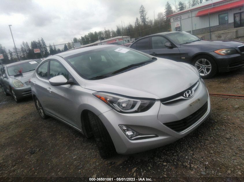 2015 HYUNDAI ELANTRA SE - 5NPDH4AE7FH632386