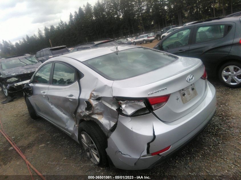 2015 HYUNDAI ELANTRA SE - 5NPDH4AE7FH632386