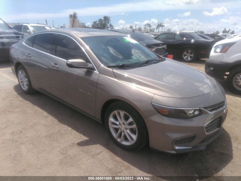 2018 CHEVROLET MALIBU LT - 1G1ZD5ST6JF239124