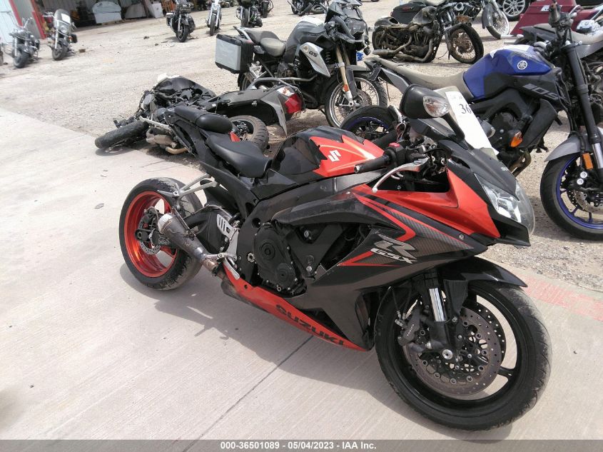 2008 SUZUKI GSX-R750 - JS1GR7LA782106456