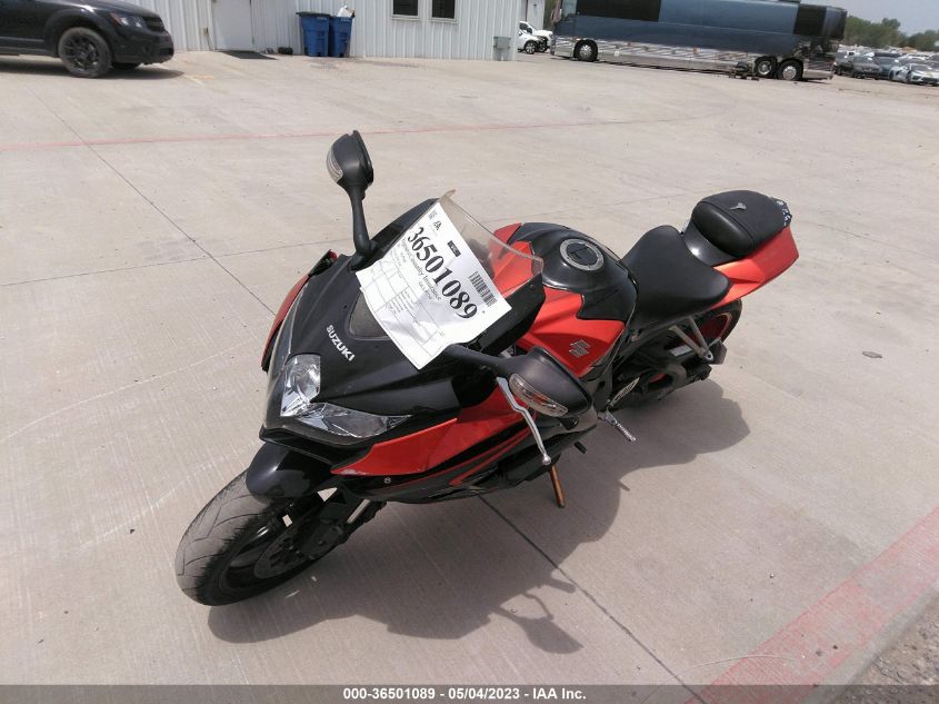 2008 SUZUKI GSX-R750 - JS1GR7LA782106456