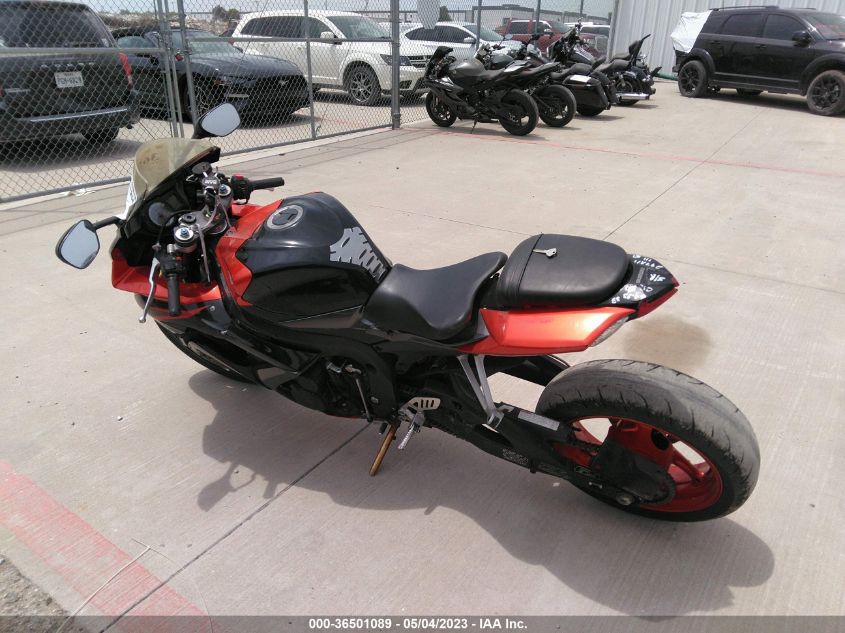 2008 SUZUKI GSX-R750 - JS1GR7LA782106456