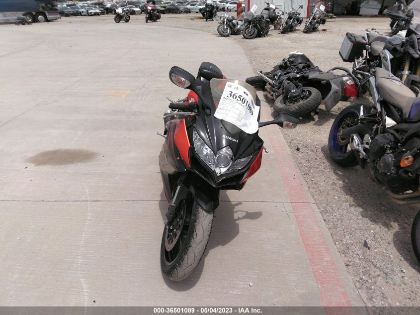 2008 SUZUKI GSX-R750 - JS1GR7LA782106456