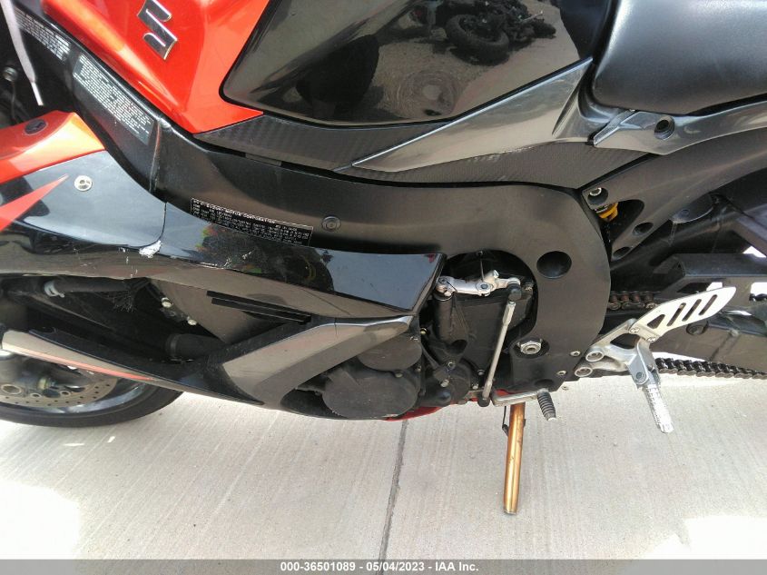 2008 SUZUKI GSX-R750 - JS1GR7LA782106456