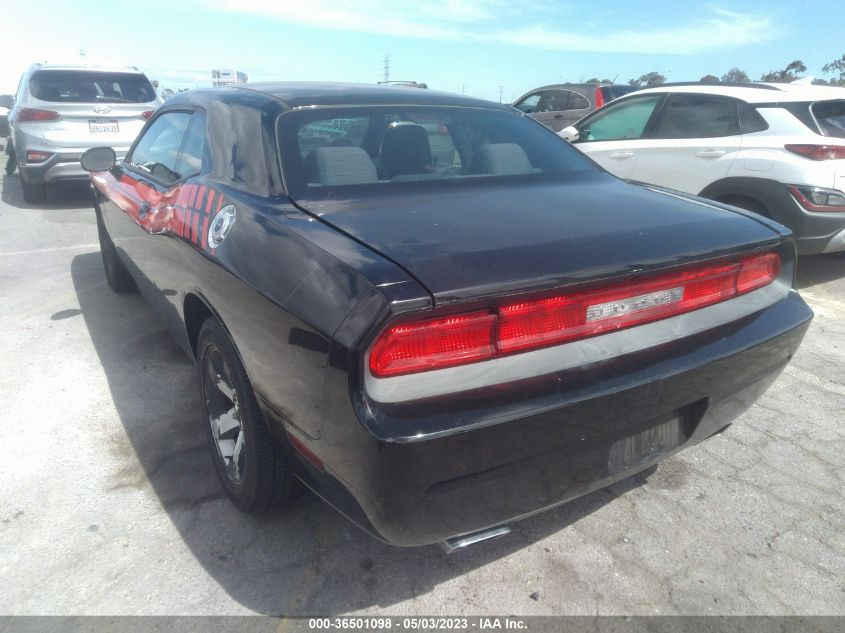 2013 DODGE CHALLENGER SXT - 2C3CDYAG0DH569612