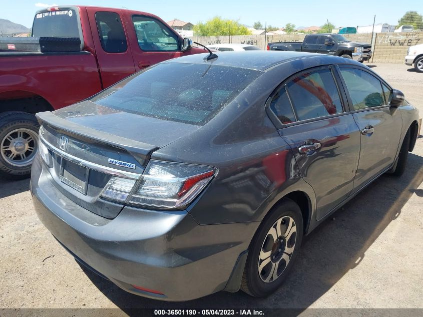 2013 HONDA CIVIC HYBRID - 19XFB4F23DE000205