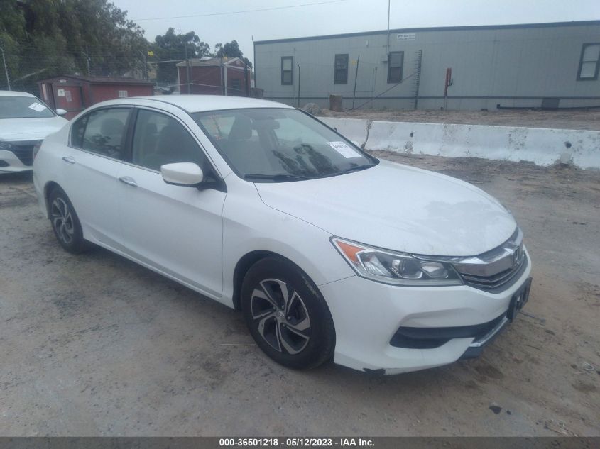 2017 HONDA ACCORD SEDAN LX - 1HGCR2F32HA017079
