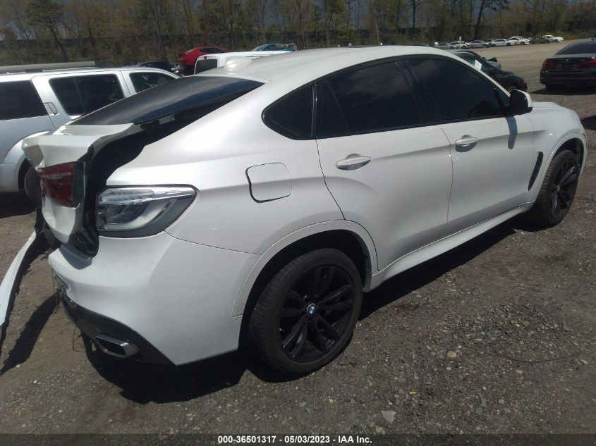 2017 BMW X6 XDRIVE35I 5UXKU2C53H0N84596