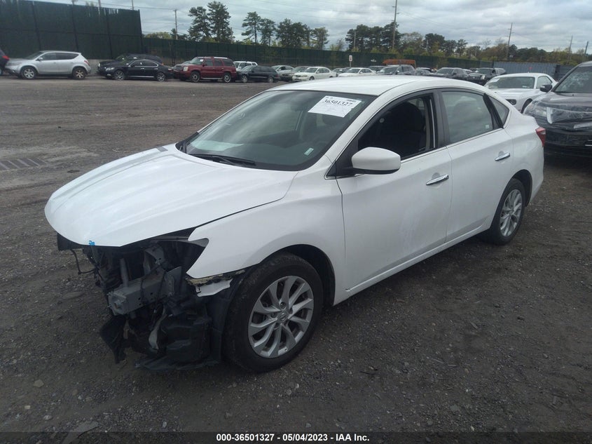VIN 3N1AB7AP4KY278379 2019 NISSAN SENTRA SV