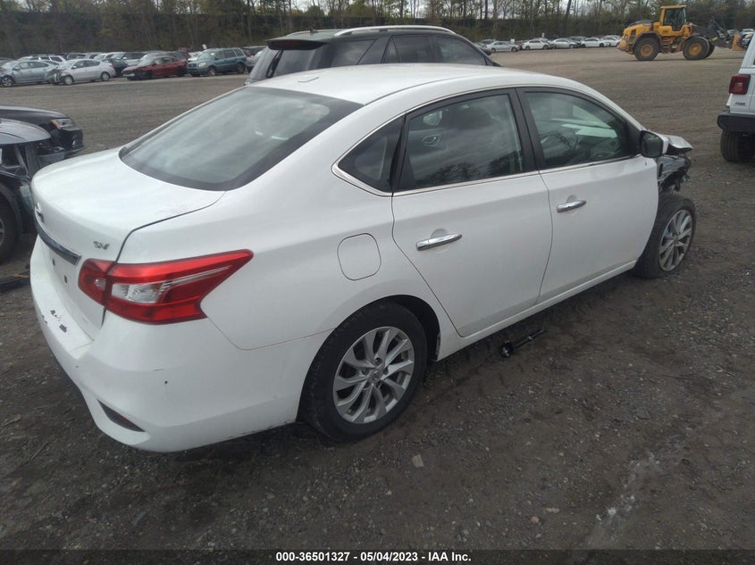 VIN 3N1AB7AP4KY278379 2019 NISSAN SENTRA SV