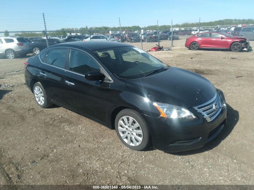 2013 NISSAN SENTRA SV - 1N4AB7AP0DN904321