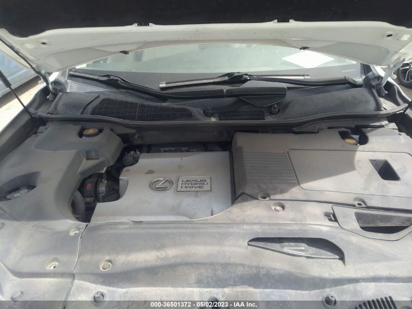 2013 LEXUS RX 450H - JTJBC1BA4D2059099