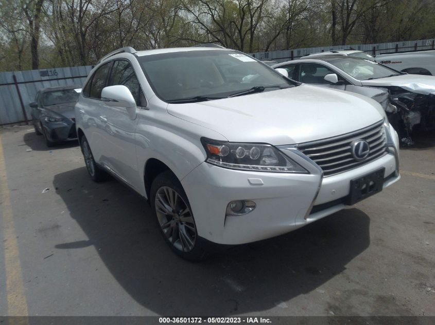 2013 LEXUS RX 450H - JTJBC1BA4D2059099