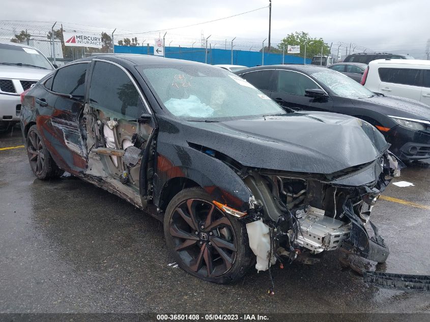 2019 HONDA CIVIC SEDAN SPORT - 19XFC2F80KE214684