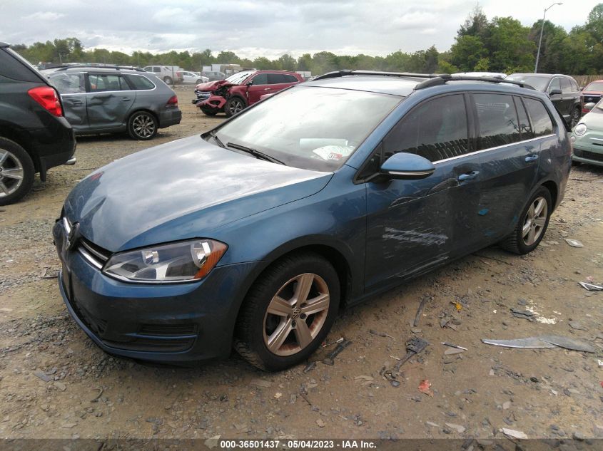 2015 VOLKSWAGEN GOLF SPORTWAGEN TDI S 3VWFA7AU6FM506761