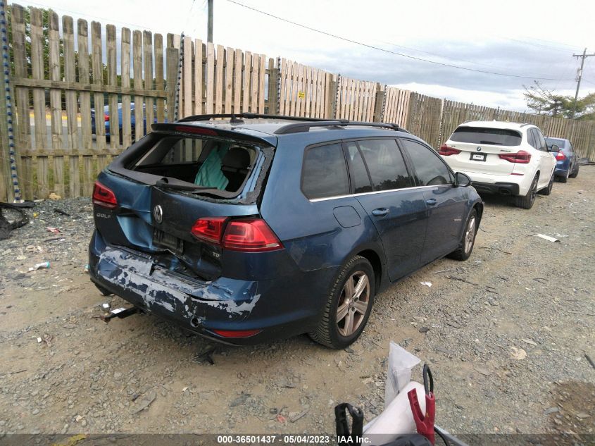 2015 VOLKSWAGEN GOLF SPORTWAGEN TDI S 3VWFA7AU6FM506761