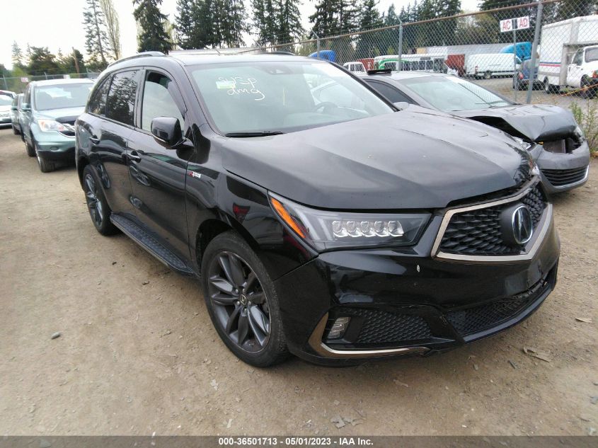 2019 ACURA MDX W/TECHNOLOGY/A-SPEC PKG - 5J8YD4H02KL006162