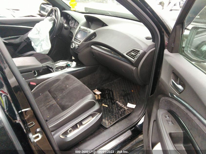 2019 ACURA MDX W/TECHNOLOGY/A-SPEC PKG - 5J8YD4H02KL006162