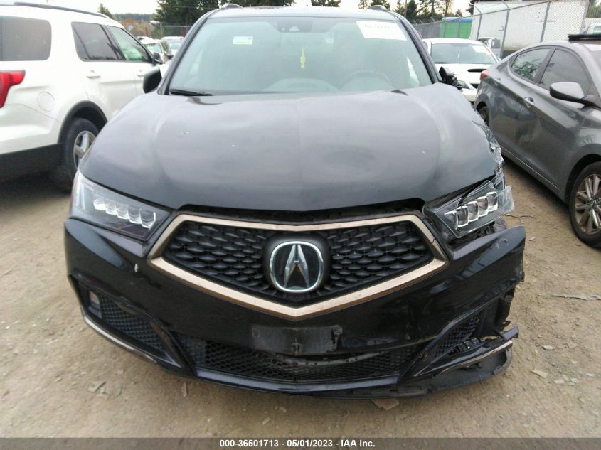 2019 ACURA MDX W/TECHNOLOGY/A-SPEC PKG - 5J8YD4H02KL006162