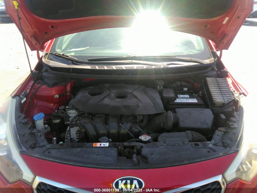 2016 KIA FORTE LX - KNAFX4A69G5598406