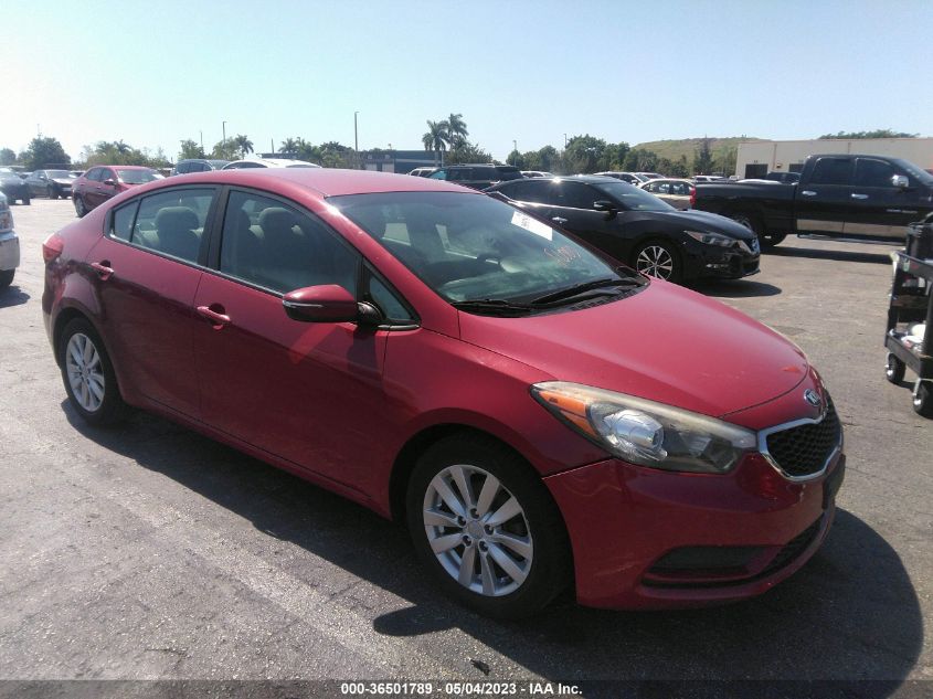 2016 KIA FORTE LX - KNAFX4A69G5598406