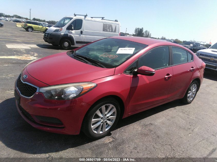 2016 KIA FORTE LX - KNAFX4A69G5598406