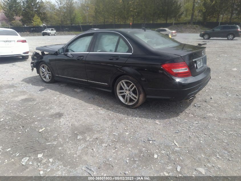 2013 MERCEDES-BENZ C-CLASS C 300 - WDDGF8AB0DR280716