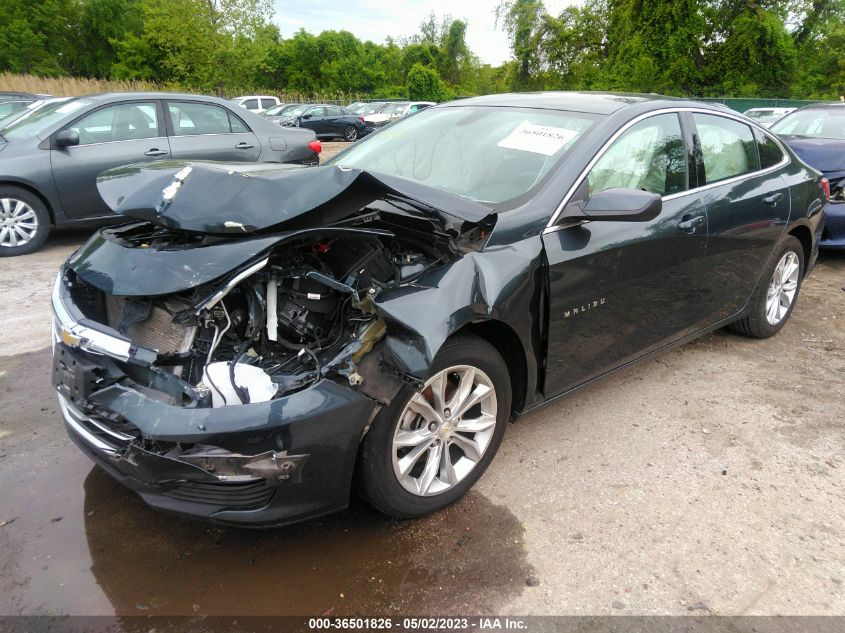 2021 CHEVROLET MALIBU LT - 1G1ZD5ST5MF035354
